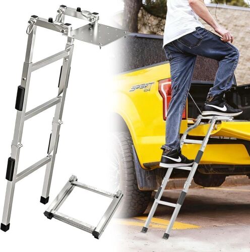 Universal Tailgate Ladder for Pickup Trucks - Lot 348