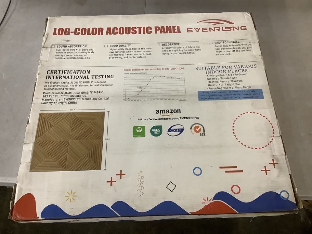 Large Acoustic Panels, 6 Pack - Image 5 - Lot 536