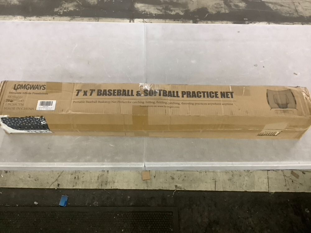 7'x7' Portable Baseball Net Set - Image 2 - Lot 201