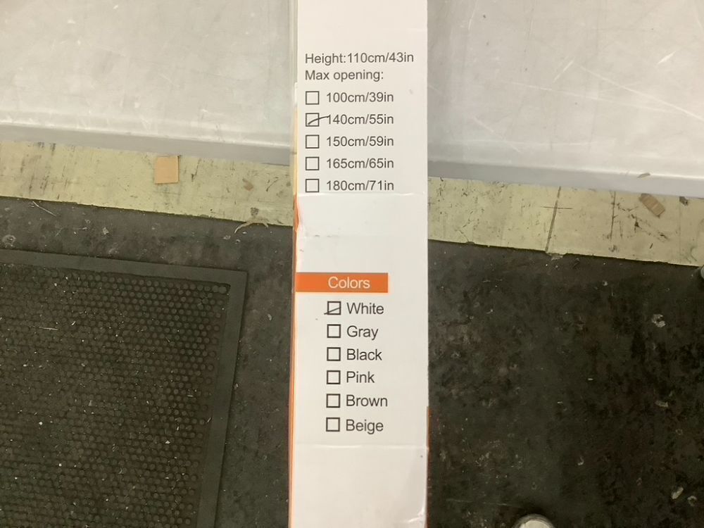 42 Inch Extra Tall Retractable Baby Gates with Reinforced Strips 55 Inch Wide - Image 7 - Lot 618