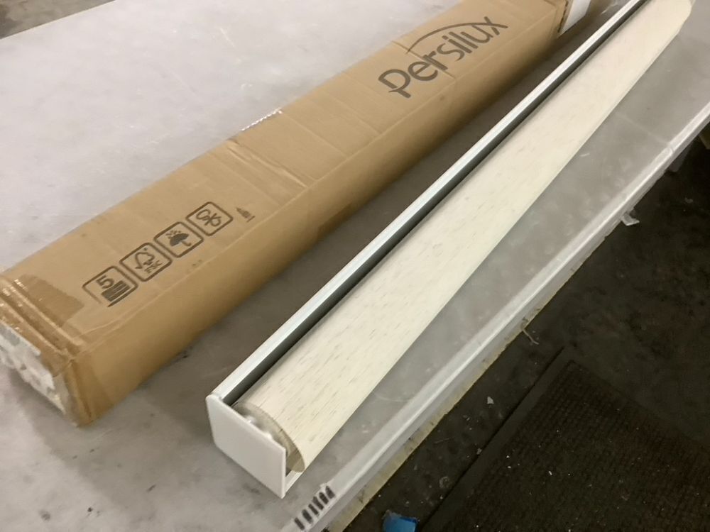Persilux Blackout Roller Shades, Cream, 40" x 72" - Image 3 - Lot 304