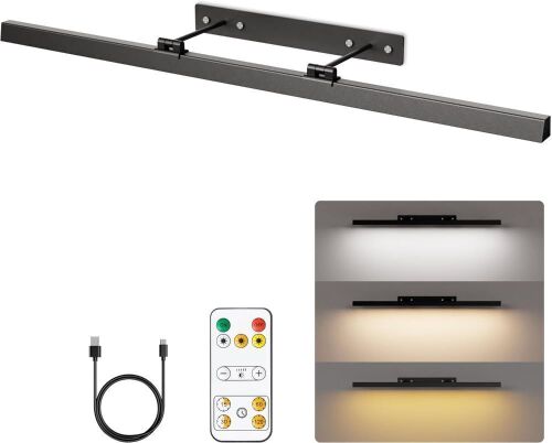 Large Battery Operated Wireless Picture Light, 39.4" - Lot 611