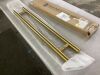 24" Gold Door Handle - Missing Some Hardware - Thumbnail 2