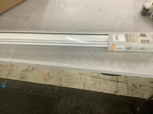 Persilux Dual Layer Cordless Zebra Blinds, White, 35.5" x 64" - Lot 614