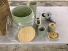 Bamboo Bathroom Accessories Set - Thumbnail 1