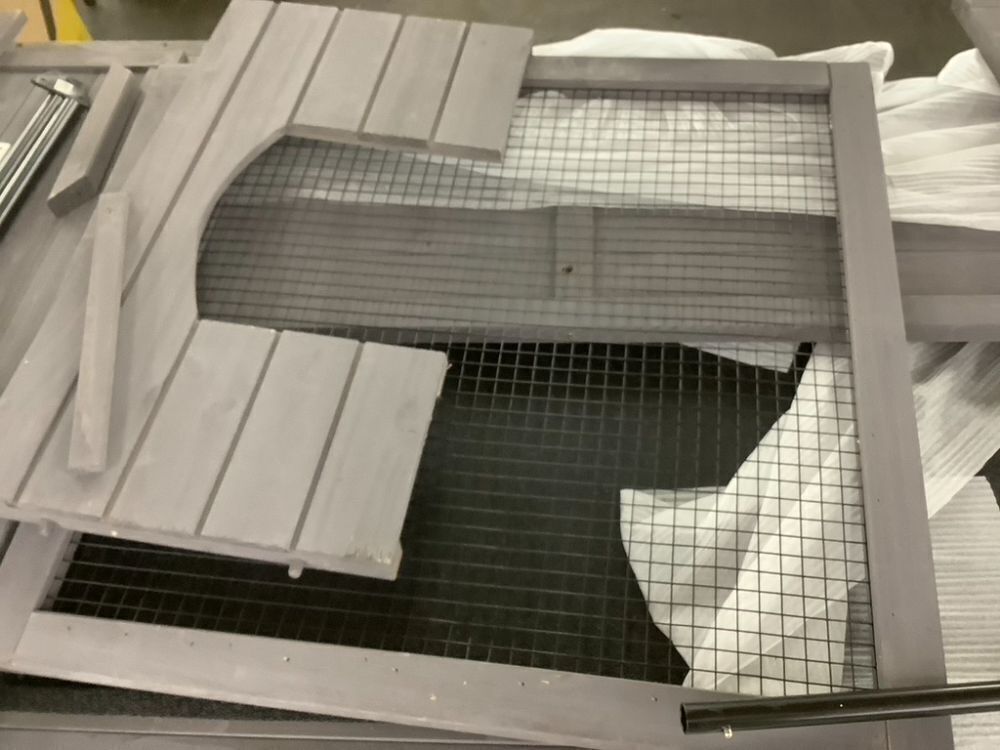 Reptile Terrarium Table with Adjustable Lamp Holdern - Unknown if Hardware is Complete - Image 10 - Lot 105