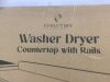 Washer Dryer Countertop with Rails, 25" x 54" - Thumbnail 9
