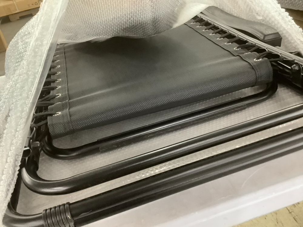 Set of 2 Adjustable Zero Gravity Patio Chair Recliners w/ Cup Holders - Image 6 - Lot 684