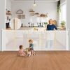 160'' Retractable Baby Gates Extra Wide, 42" Extra Tall - Thumbnail 1