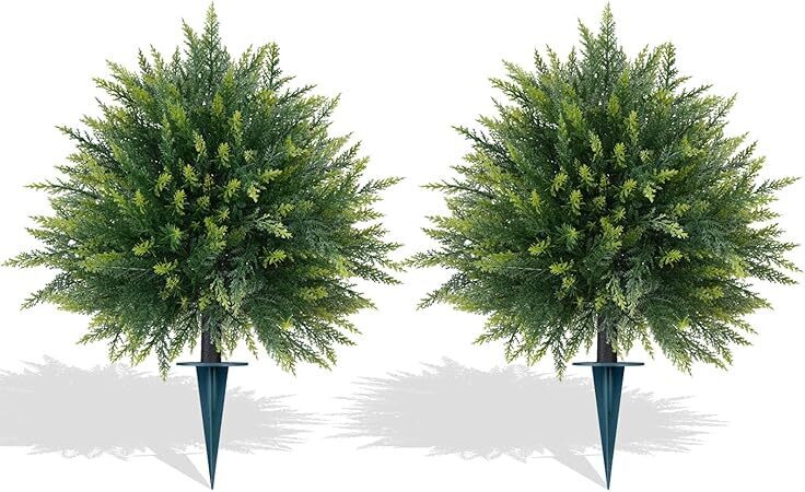 Artificial Trees with Ground Spikes - Image 1 - Lot 6699