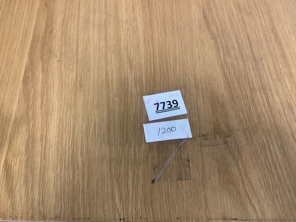 Dako 76.75" - 116" Extendable Dining Table - Natural Oak - Image 3 - Lot 7739
