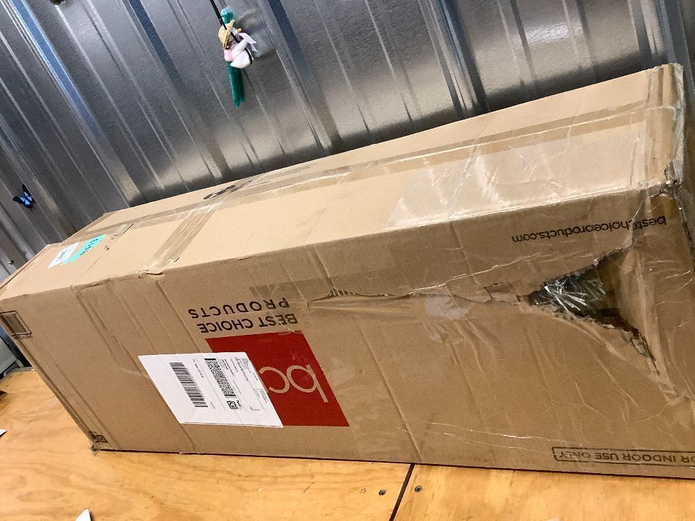 Pre-Lit Christmas Pine Tree w/ Pine Cones, Flocked Branch Tips, Berries - Image 2 - Lot 8563