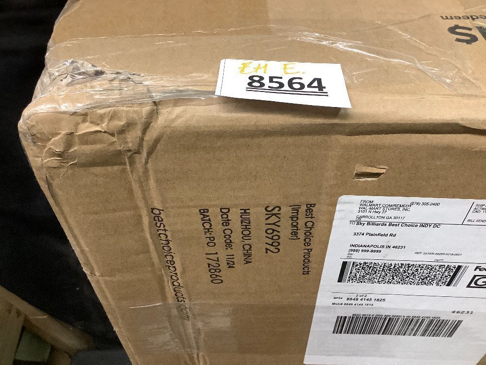 4-in-1 Multi Game Table Set w/ Air Hockey, Table Tennis, Billiards, Foosball - Image 3 - Lot 8564