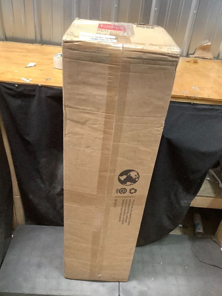 Pre-Lit Snow Flocked Artificial Pencil Christmas Tree w/ Multicolor Lights - Image 2 - Lot 8573