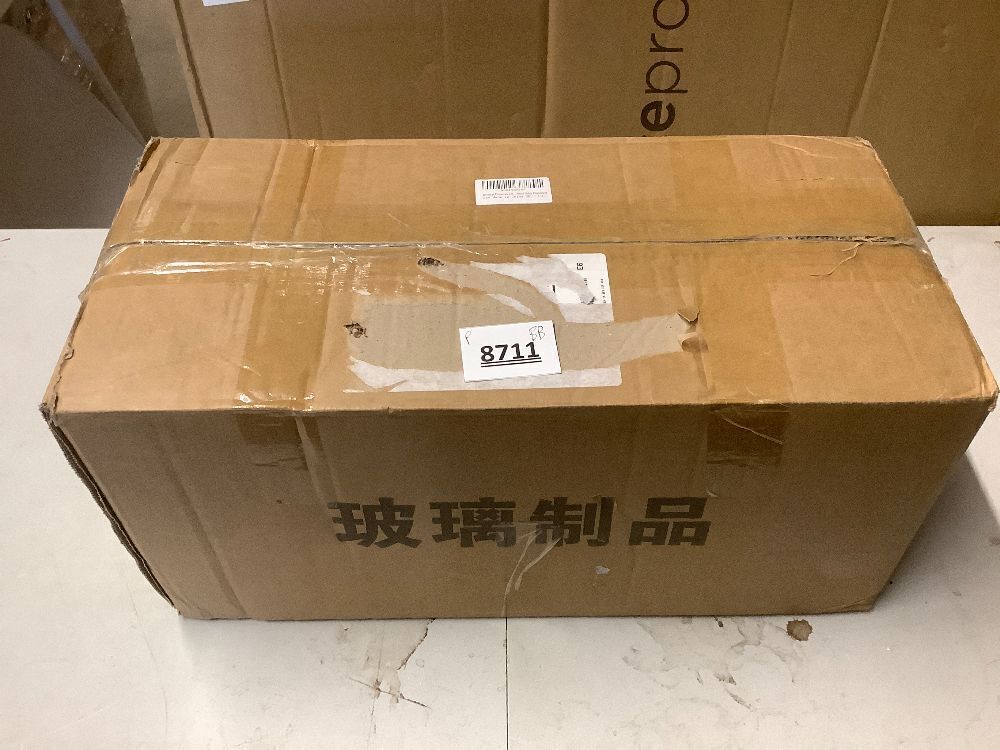 Maxcheck 2.9 Gallon Beverage Dispenser 11 L Glass Drink Dispenser with Wood Stand Spigot Lid Large Drink Container Lemonade Jar for Picnic Bar Restaurant Store - Image 6 - Lot 8711