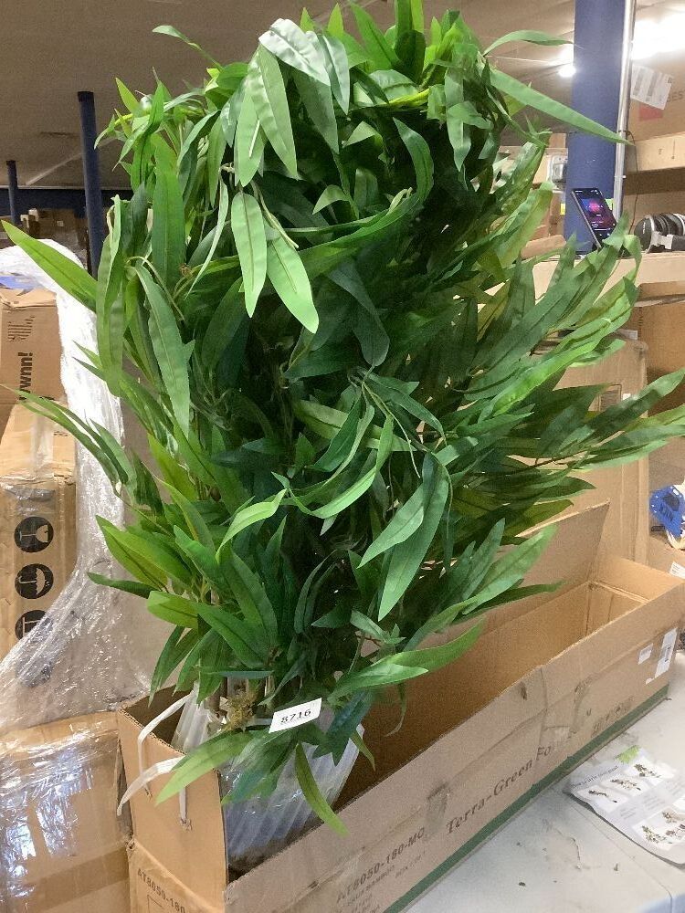 Terra-Green Foliage 72 in. Faux Bamboo Artificial Tree - Image 2 - Lot 8716