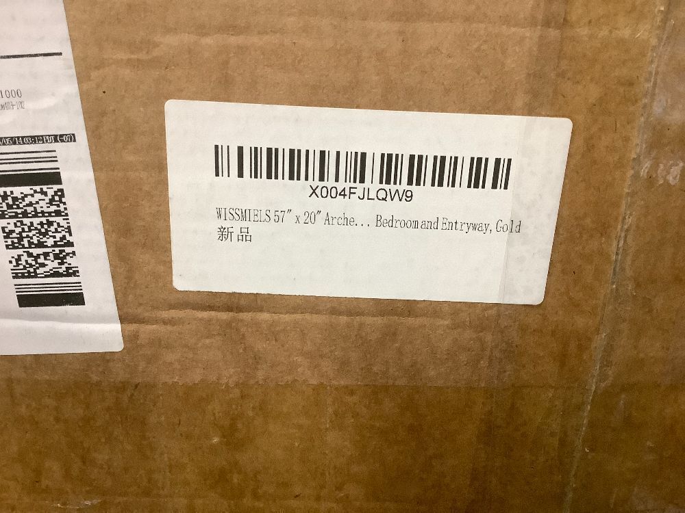 Arched Full Length Mirror - Wall Mounted/Floor Mirror Aluminum Alloy Frame Full Body Mirrors for Bathroom Living Room Bedroom and Entryway - Image 4 - Lot 8725