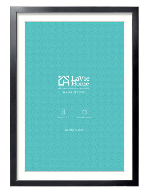 LaVie Home Picture Frame Black, Puzzles Frame for Wall Decoration, Classic Black Minimalist Style Suitable for Decorating Houses, Offices, Hotels, Puzzles Posters Photos or Artwork（1 Pack） - Image 1 - Lot 8736