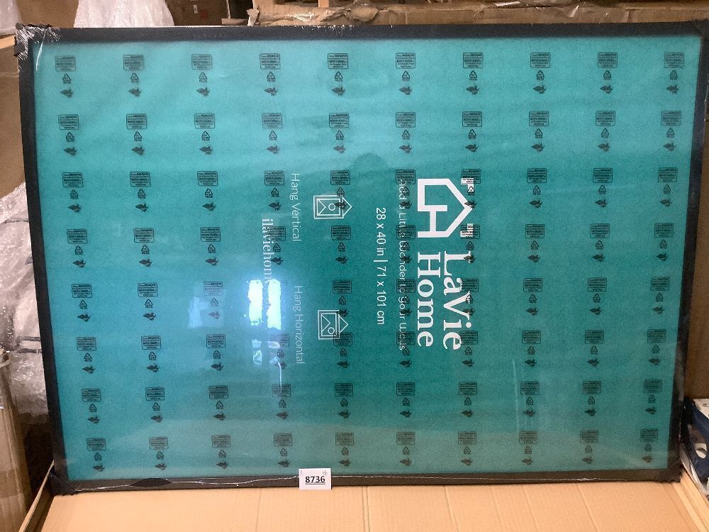 LaVie Home Picture Frame Black, Puzzles Frame for Wall Decoration, Classic Black Minimalist Style Suitable for Decorating Houses, Offices, Hotels, Puzzles Posters Photos or Artwork（1 Pack） - Image 2 - Lot 8736