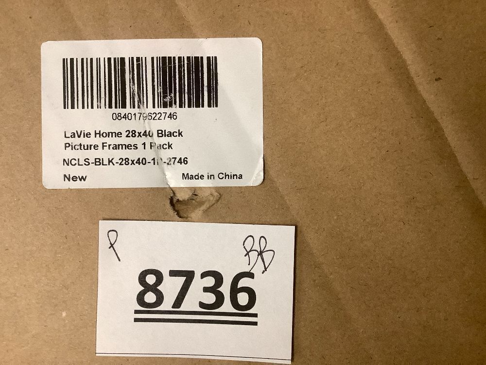 LaVie Home Picture Frame Black, Puzzles Frame for Wall Decoration, Classic Black Minimalist Style Suitable for Decorating Houses, Offices, Hotels, Puzzles Posters Photos or Artwork（1 Pack） - Image 4 - Lot 8736