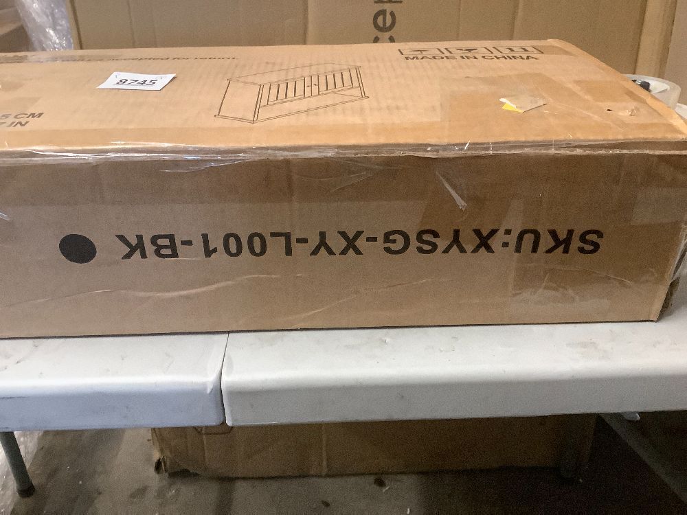 Smuxee Black Wall Cabinet, Small, 2-Door Medicine Cabinet with Adjustable Shelves, Over Toilet, For Kitchen and Laundry Rooms - Image 4 - Lot 8745