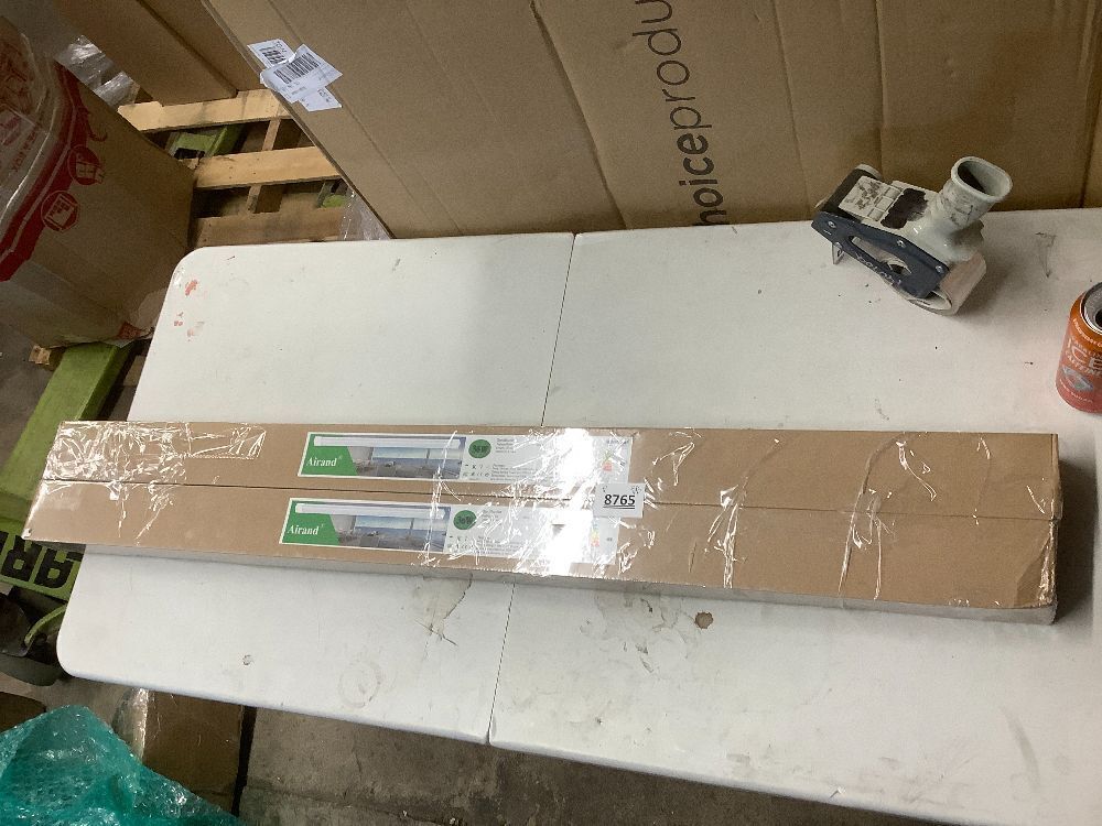 Airand Utility LED Shop Lights Fixture 4FT 2FT with Plug Linkable, 2PCS Water-Proof led Closet Lights 5000K Under Cabinet Lighting, Tube Lights 36W for Garage Kitchen Bathroom Workbench - Image 3 - Lot 8765