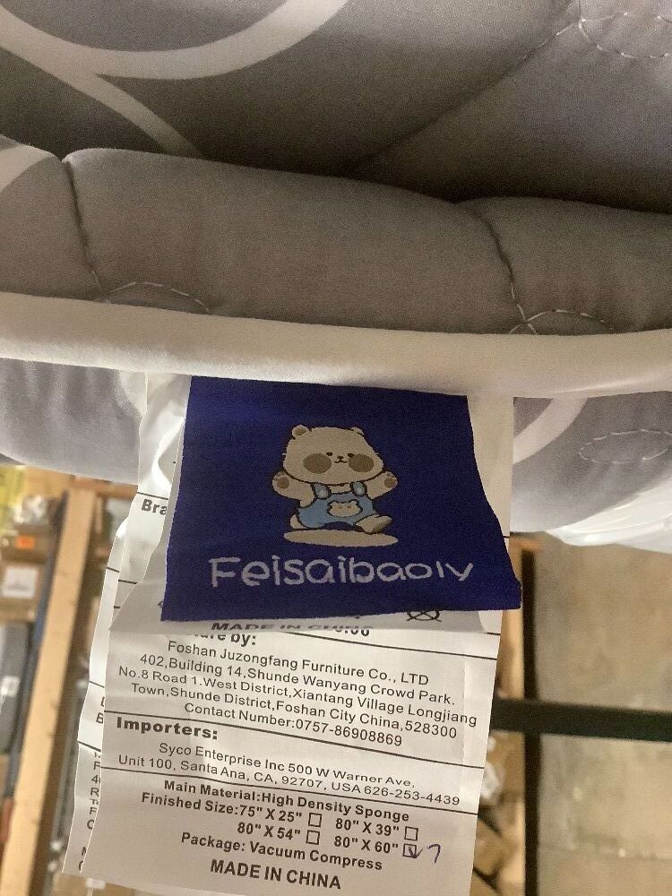 6th Generation Japanese Floor Futon Mattress - Extra-Thick 9-Layer Modern Futon with 100% High-Density Foam, Portable Floor Mattress Sleeping Pad for Adults, Guest Room, Dormitory, Queen Size(60"X80") - Image 3 - Lot 8770