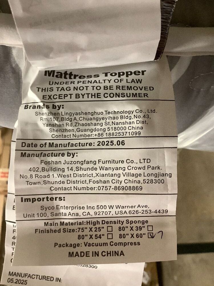 6th Generation Japanese Floor Futon Mattress - Extra-Thick 9-Layer Modern Futon with 100% High-Density Foam, Portable Floor Mattress Sleeping Pad for Adults, Guest Room, Dormitory, Queen Size(60"X80") - Image 4 - Lot 8770