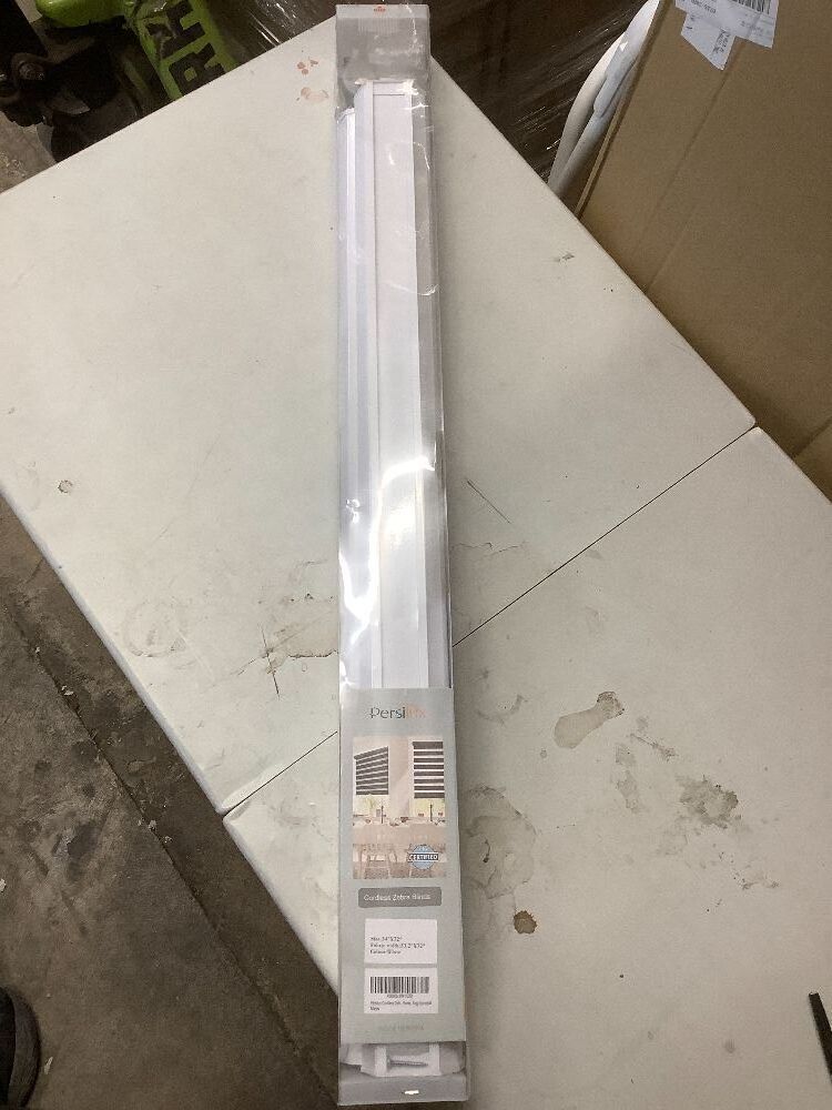 Persilux Cordless Zebra Blinds for Windows (33" W X72 H, White) Free-Stop Roller Windows Shades Dual Layer Light Control for Day and Night, Light Filtering Sheer Shades for Home, Easy to Install - Image 2 - Lot 8781