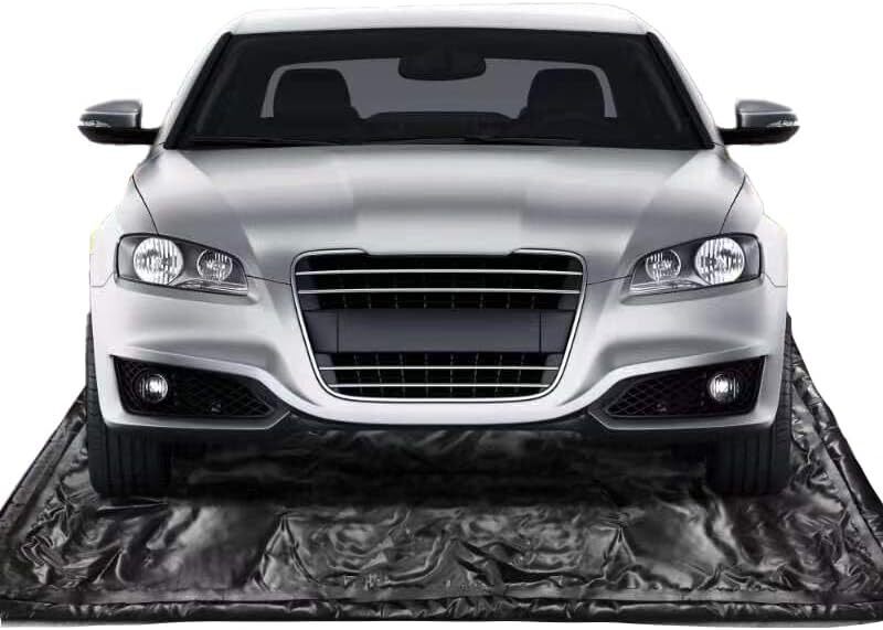 8'5" x 20' Containment Mat,Non-Slip Garage Floor Mat, Heavy Duty Waterproof Protection from Mud, Snow and Rain for Cars - Image 1 - Lot 8791