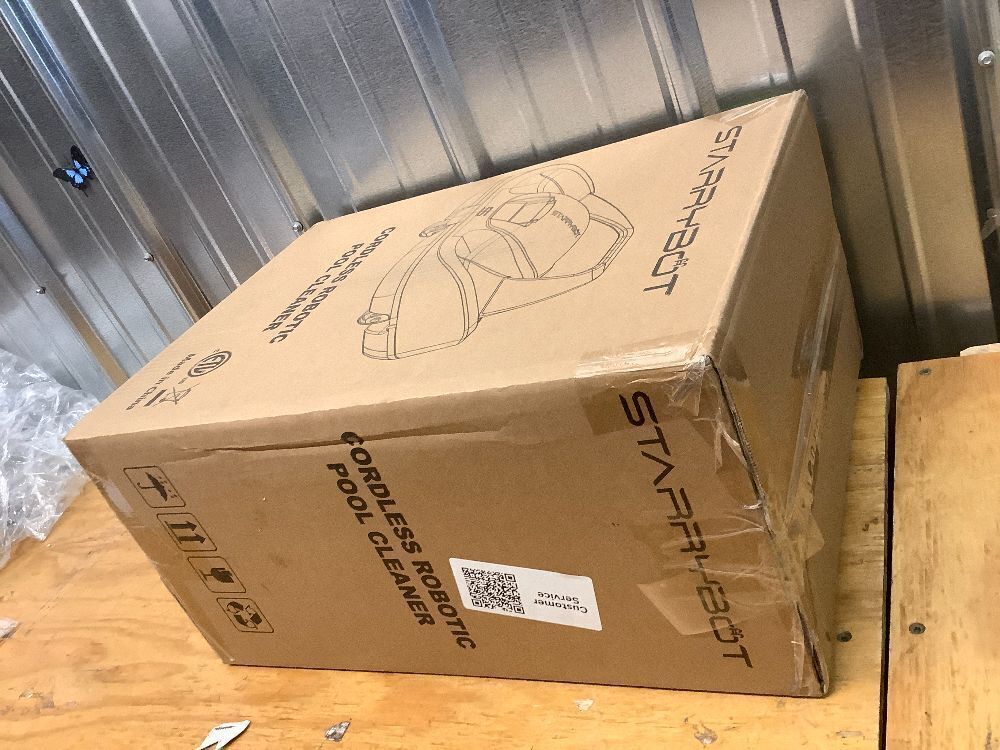 Cordless Robotic Pool Cleaner, Portable Swimming Robotic Pool Vacuum Self-Parking Technology,150Mins Runtime,Pool up to 900 Sq.Ft, Ideal for Above-Ground Pools - Image 4 - Lot 8588