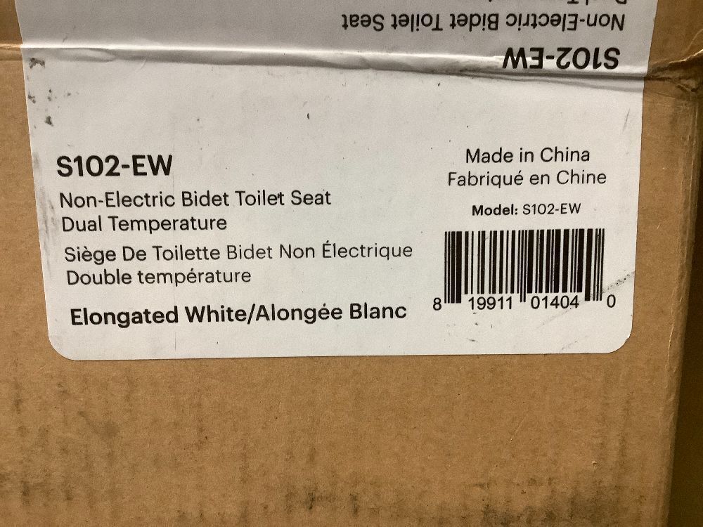 EcoSeat S102 Non-Electric Bidet Toilet Seat - Image 3 - Lot 8597