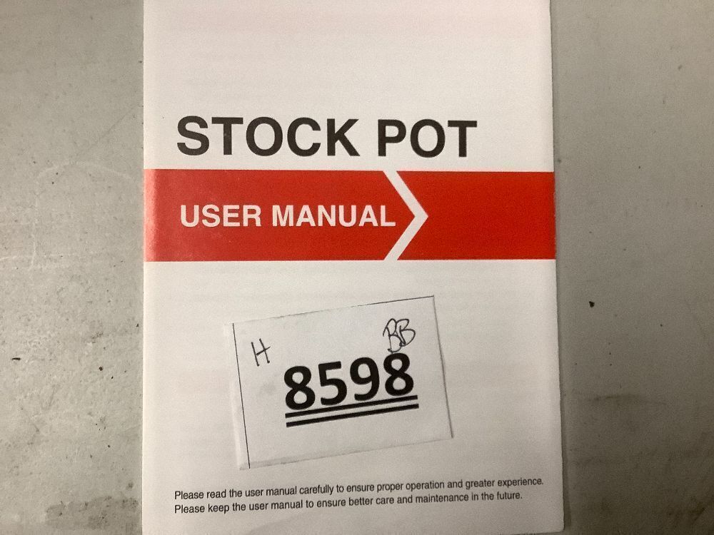 Large Cooking Pot, 35 Quart Heavy Duty Induction Soup Pot With Stainless Steel Lid Commercial Grade Stock Pot for Soup, Stew, Canning, Even Heat Distribution - Image 4 - Lot 8598