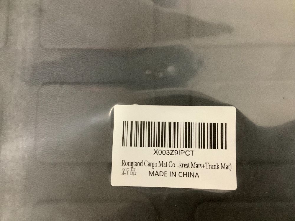 Rongtaod Cargo Mat Compatible with 2023 2024 2025 2026 Kia Sportage Trunk Mat Cargo Mat TPE Cargo Liner Back Seat Cover Protector Sportage Accessories (Backrest Mats+Trunk Mat) - Image 3 - Lot 8689