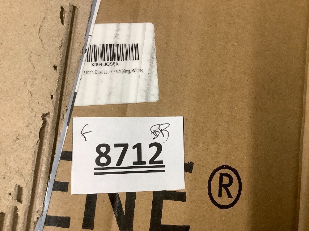 ABENE Dual Layer 3 Inch Memory Foam Mattress Topper, 2 Inch Memory Foam Bed Pad Plus 1 Inch Down Alternative Pillowtop Mattress Pad Cover, Plush Soft Bed Topper for Back Pain Relief - Image 5 - Lot 8712