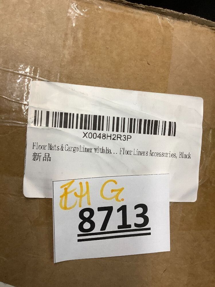 Floor Mats & Cargo Liner, All Weather Protection TPE Rubber Floor Liners Automotive Accessories, Black - Image 4 - Lot 8713