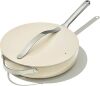 Caraway Nonstick Ceramic Sauté Pan with Lid (4.5 qt, 11.8") - Non Toxic, PTFE & PFOA Free - Oven Safe & Compatible with All Stovetops (Gas, Electric & Induction) - Sage - Thumbnail 1