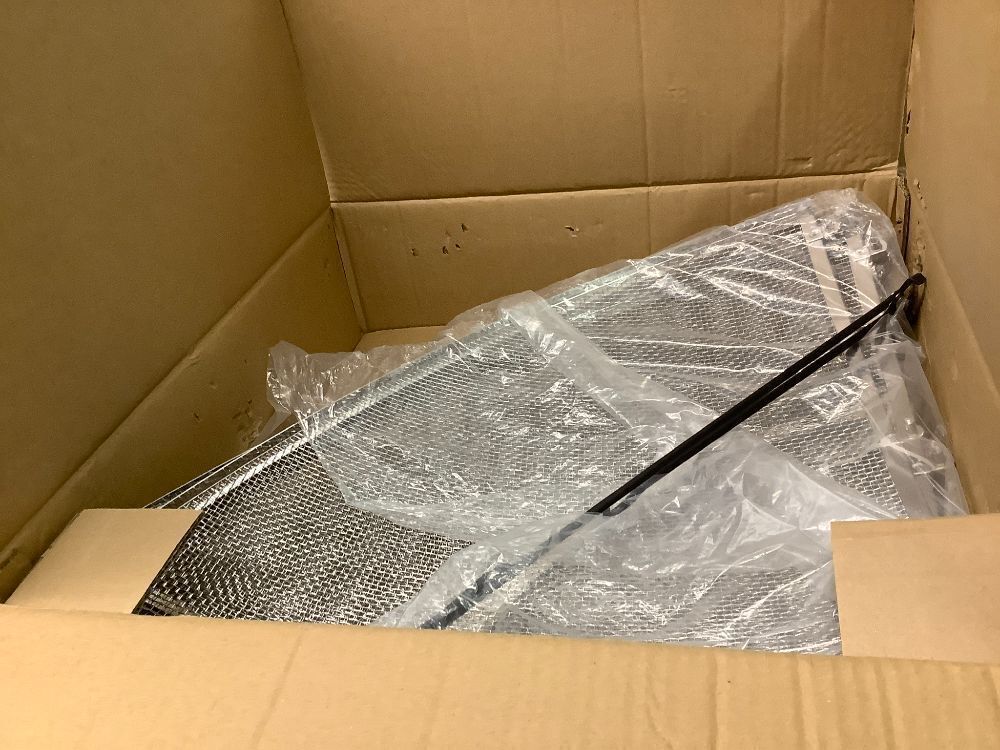 Fire Pit Spark Screen,36 Inch Fire Pit Screen Cover Stainless Steel Outdoor with Handle&Poker,Firepit Screens Cover Round Mesh Lid Heavy-Duty Steel Replacement for Backyard/Beach/RV Camping - Image 2 - Lot 8793