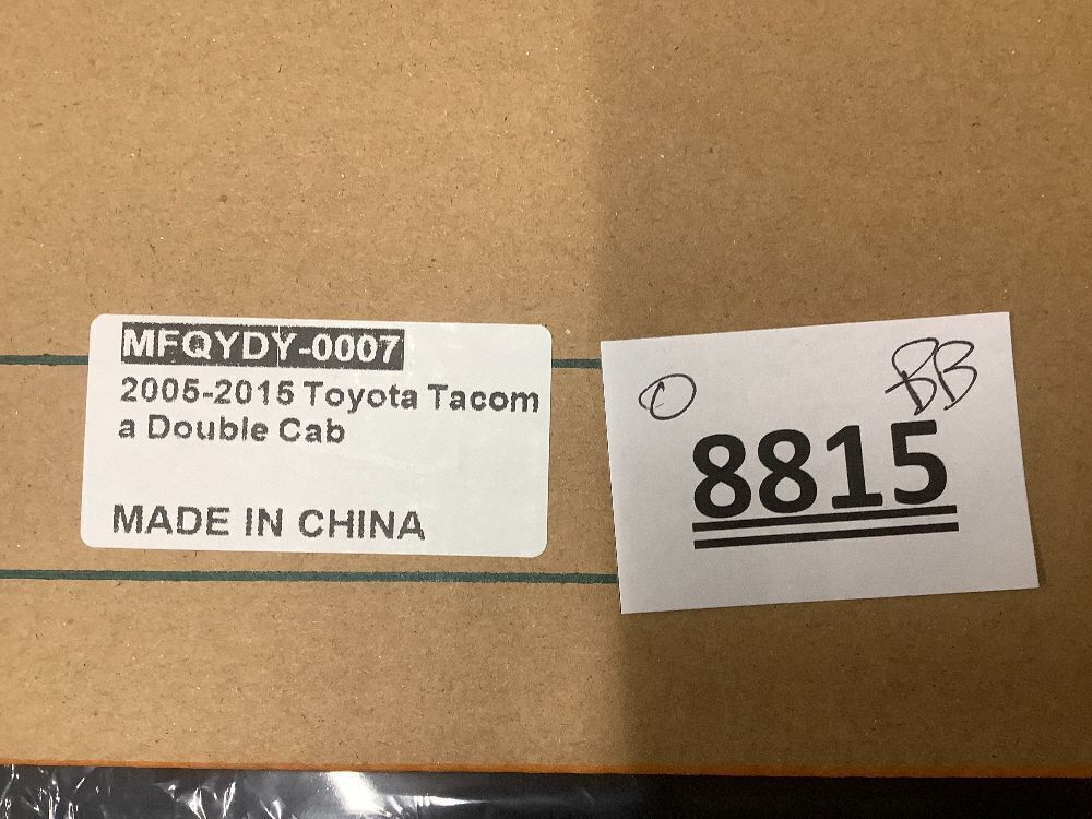 4PCS Window Visors For 2005-2015 Toyota Tacoma Double Cab, Sun Rain Guards Vent Shade - Image 3 - Lot 8815