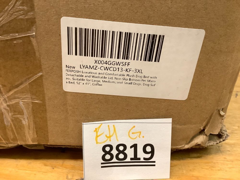 BFPETHOME Orthopedic Dog Beds for Large Dogs-Waterproof Sofa Dog Bed with Removable Washable Cover, Big Pet Bed with Waterproof Lining and Nonskid Bottom,Pet Bed for Large Dogs - Image 4 - Lot 8819