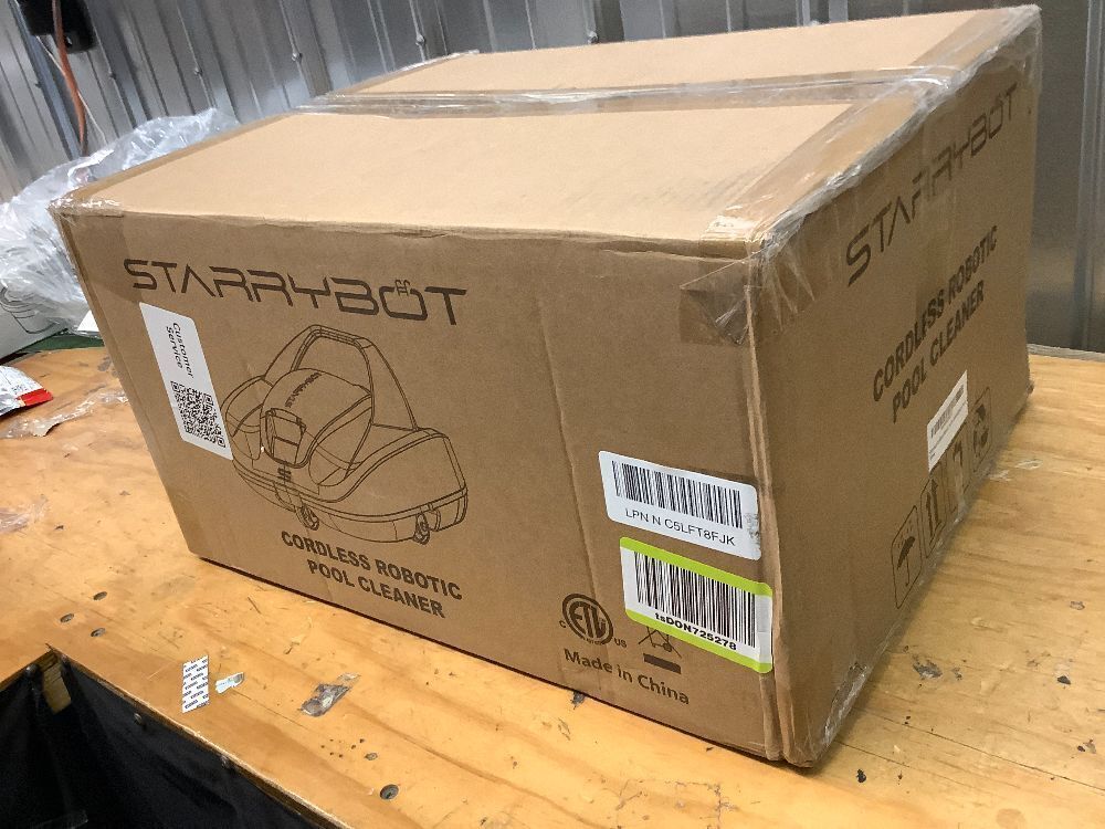 Cordless Robotic Pool Cleaner, Portable Swimming Robotic Pool Vacuum Self-Parking Technology,150Mins Runtime,Pool up to 900 Sq.Ft, Ideal for Above-Ground Pools - Image 3 - Lot 8823