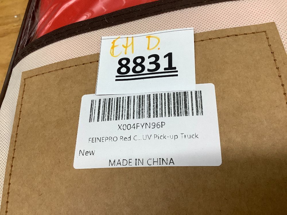 Red Car Seat Covers Full Set - Breathable Faux Leather Universal Seat Covers for Cars, Automotive Protector Fit for Most Sedan SUV Pick-up Truck - Image 4 - Lot 8831