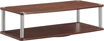 Convenience Concepts Designs2Go XL Two Tier Swivel Riser, Cherry - Lot 8837