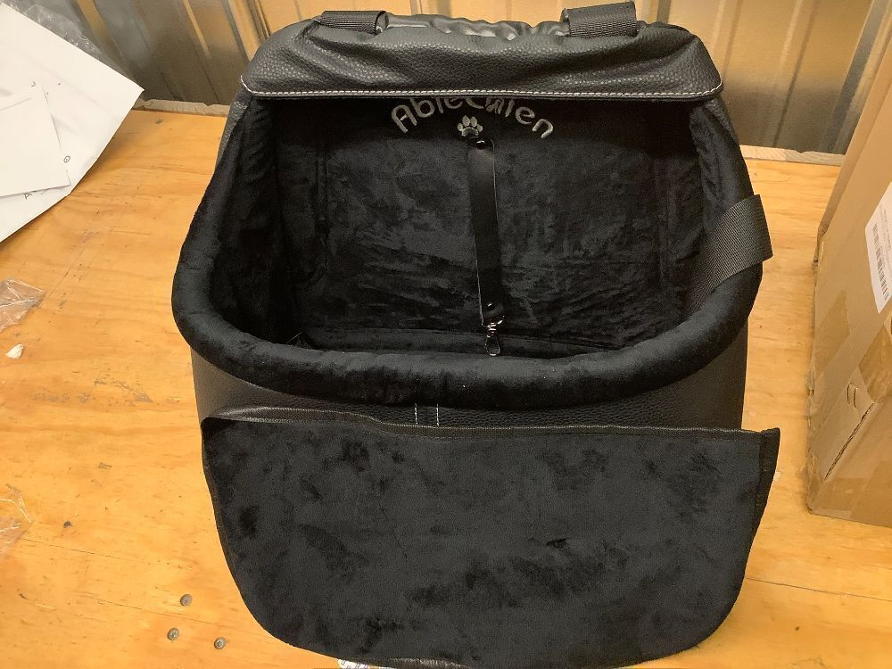 Dog Car Seat for Small Dogs Under 13 lbs (6kg), Deluxe Dog Booster Car Seat with Durable Belt and Buckles, Portable and Soft Pet Booster Seat, Black - Image 2 - Lot 8847