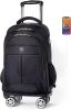 35L Multi-Scene Detachable Handle Travel Rolling Backpack Airline Approved,360° Rotating Fit 15.6 Inch Laptop College Backpack With 4 Wheels,Carry on Luggage - Thumbnail 1