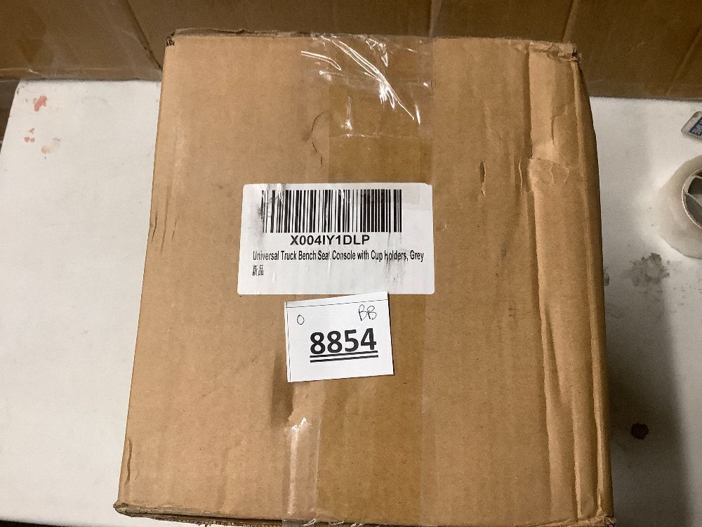 Universal Truck Bench Seat Console with Cup Holders, Grey - Image 4 - Lot 8854