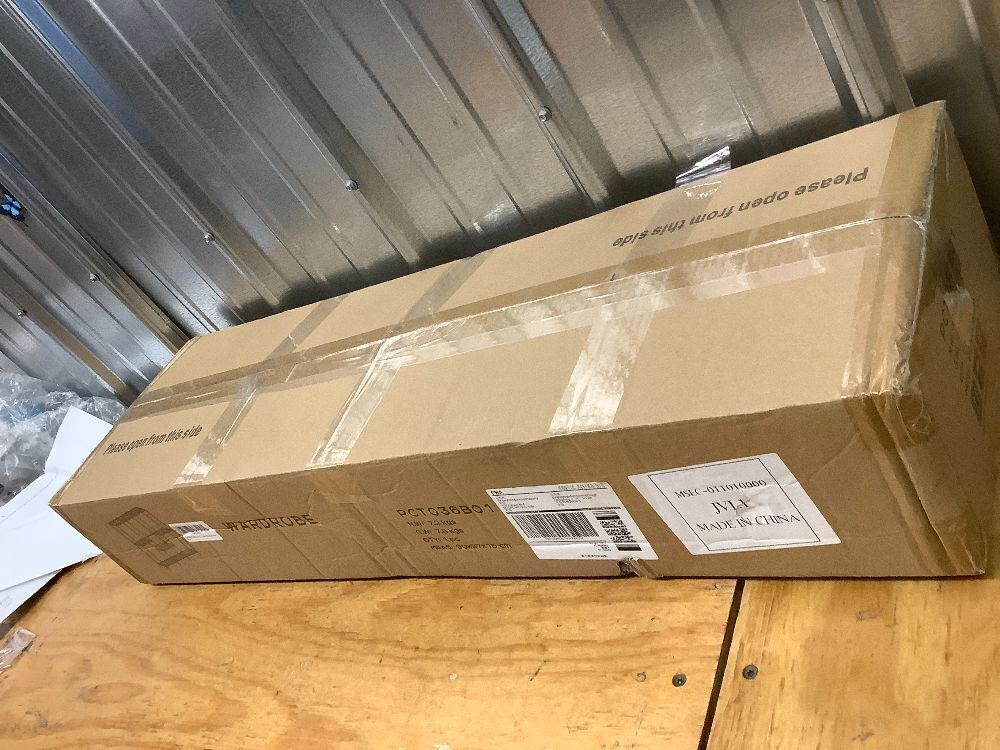 Clothes Rack, Portable Closet, 80.7 Inch Extra Large Capacity Wardrobe Closet, Clothes Storage Organizer with Shelves and 5 Hanging Rods, Easy to Assembly - Image 3 - Lot 8856