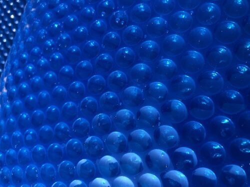 BigXwell 18 Foot Round Solar Pool Cover,16-mil Blue Above-Ground and In-Ground Pools Cover, Heavy-Duty Insulating Pool Heater Cover - Lot 8869