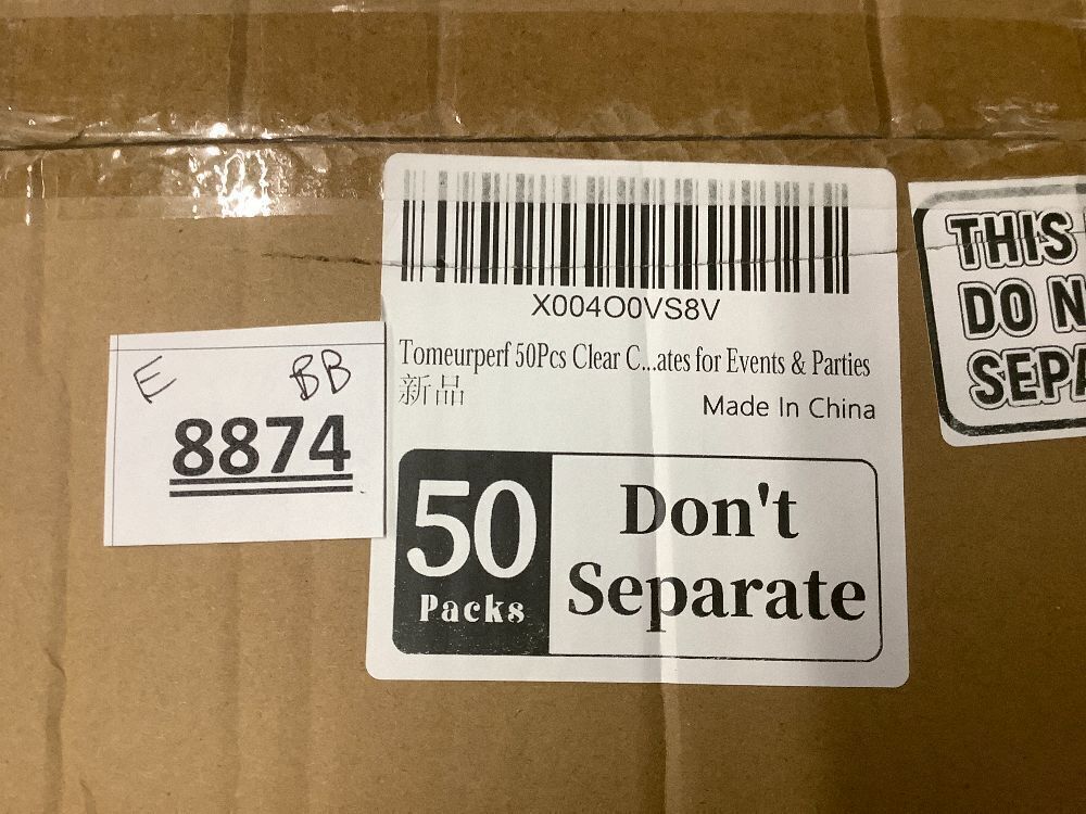 50Pcs Clear Charger Plates Bulk Wedding - 13" Premium Clear Plastic Chargers with Beaded Rim，Transparent Decorative Dinner Charger Plates for Events & Parties - Image 3 - Lot 8874