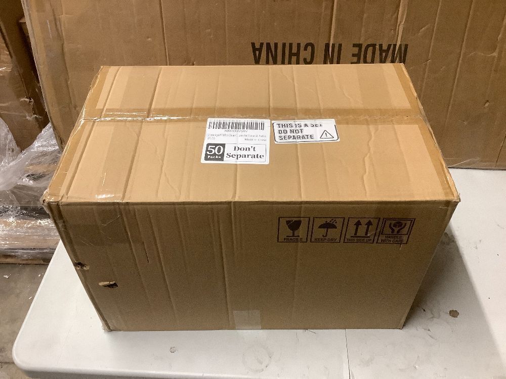 50Pcs Clear Charger Plates Bulk Wedding - 13" Premium Clear Plastic Chargers with Beaded Rim，Transparent Decorative Dinner Charger Plates for Events & Parties - Image 4 - Lot 8874